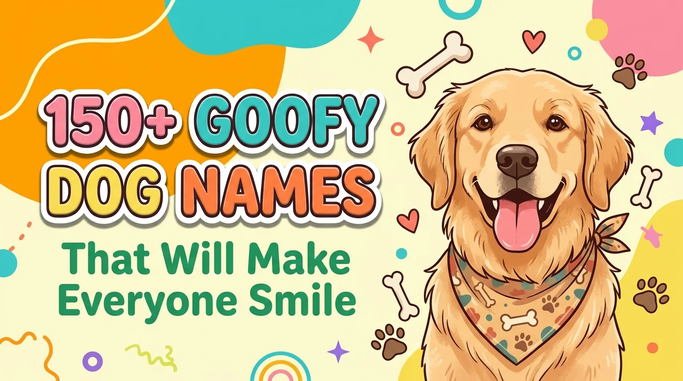 150+ Goofy Dog Names That Will Make Everyone Smile