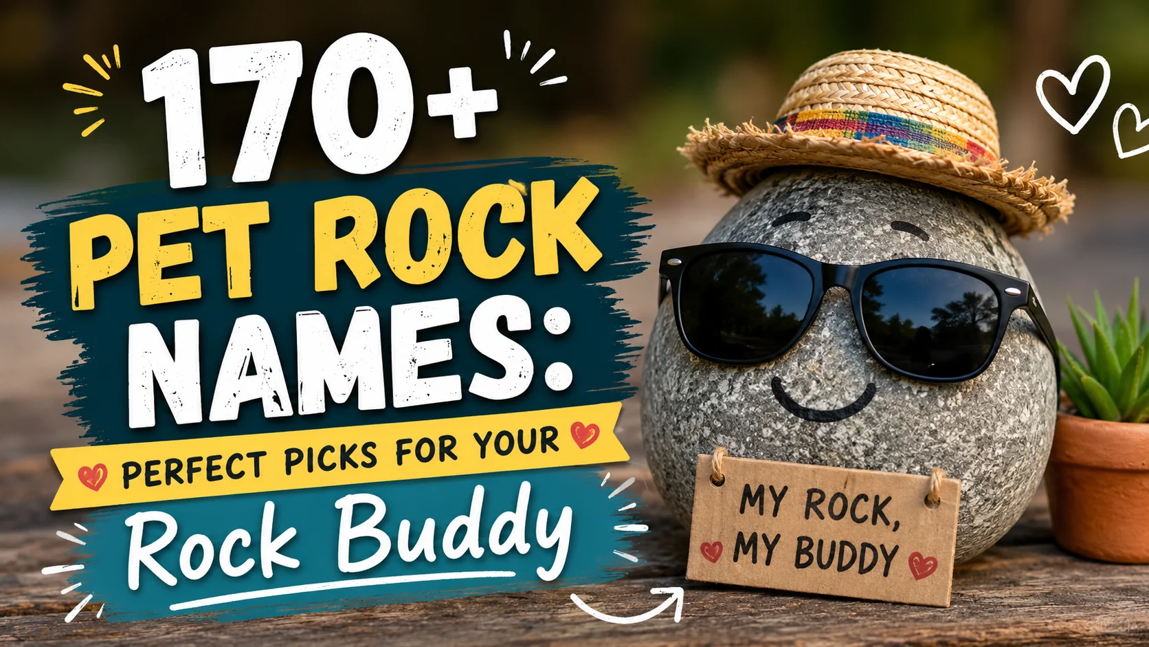 170+ Pet Rock Names: Perfect Picks for Your Rock Buddy