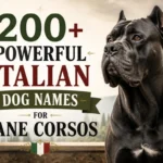 200+ Powerful Italian Dog Names for Cane Corsos