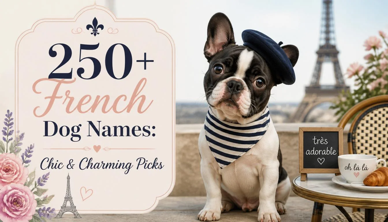 250+ French Dog Names: Chic & Charming Picks