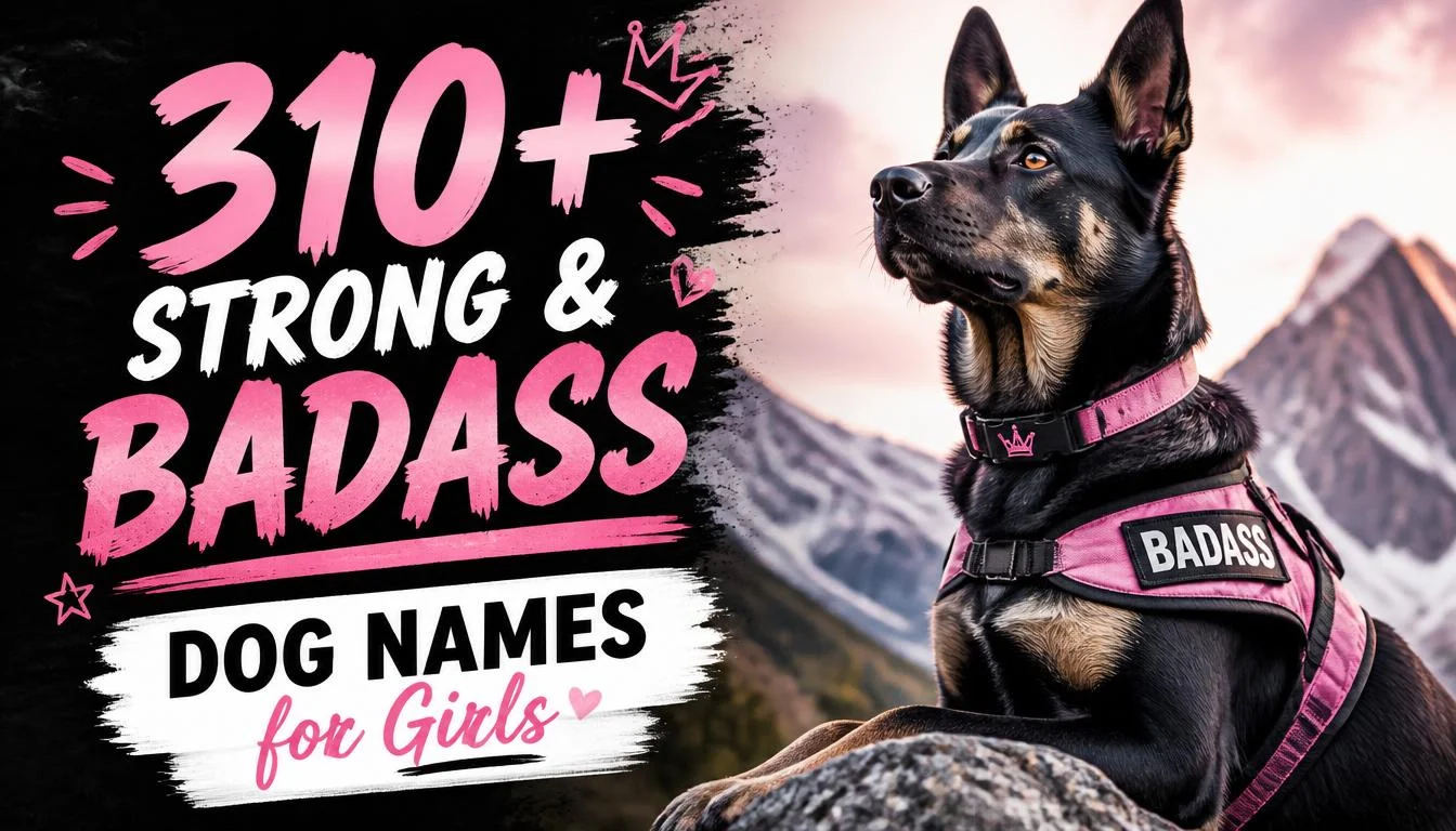 310+ Strong & Badass Dog Names for Girls