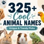 325+ Cool Animal Names: Unique & Trendy Picks