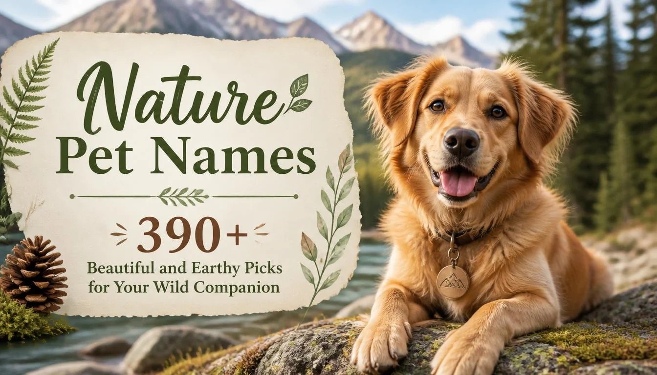 Nature Pet Names: 390+ Beautiful and Earthy Picks for Your Wild Companion