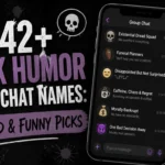 342+ Dark Humor Group Chat Names: Twisted & Funny Picks
